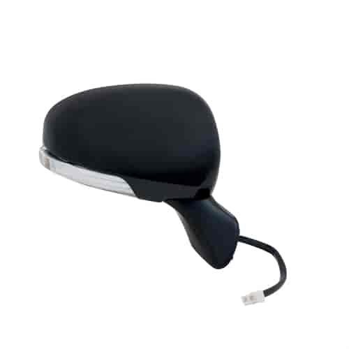 OEM Style Replacement Mirror for 15-17 TOYOTA Prius V Wagon textured black w/PTM cover w/turn signal