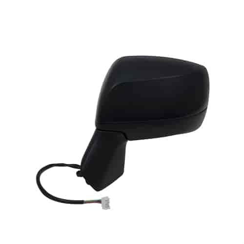 OEM Style Replacement Mirror for 14-17 SUBARU Forester textured black w/PTM cover foldaway w/o turn