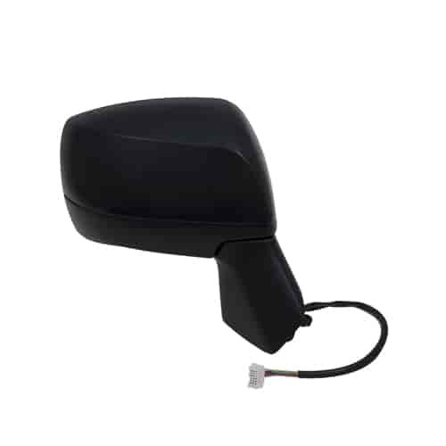 OEM Style Replacement Mirror for 14-17 SUBARU Forester textured black w/PTM cover foldaway w/o turn