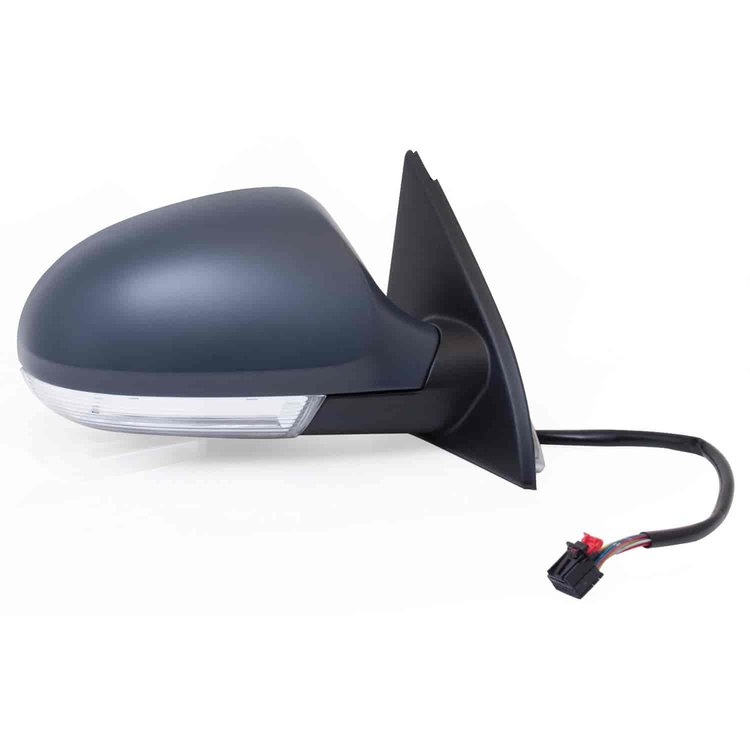 OEM Style Replacement mirror for 06-10 Volkswagon Passat w/turn signauddle lamp & memory w/o auto di