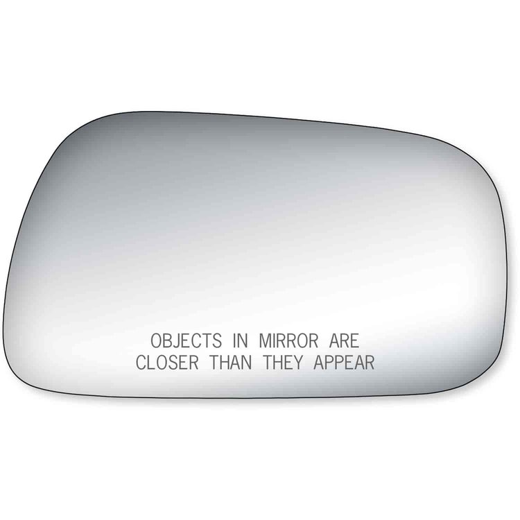 Replacement Glass for 92-96 Camry Sedan the glass measures 4 tall by 7 1/16 wide and 7 1/2 diagonall