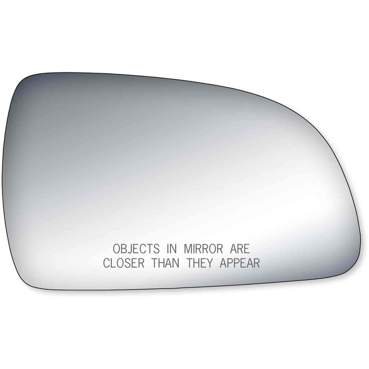 Replacement Glass for 06-10 Sonata 2.4L the glass measures 4 3/8 tall by 7 1/4 wide and 8 diagonally
