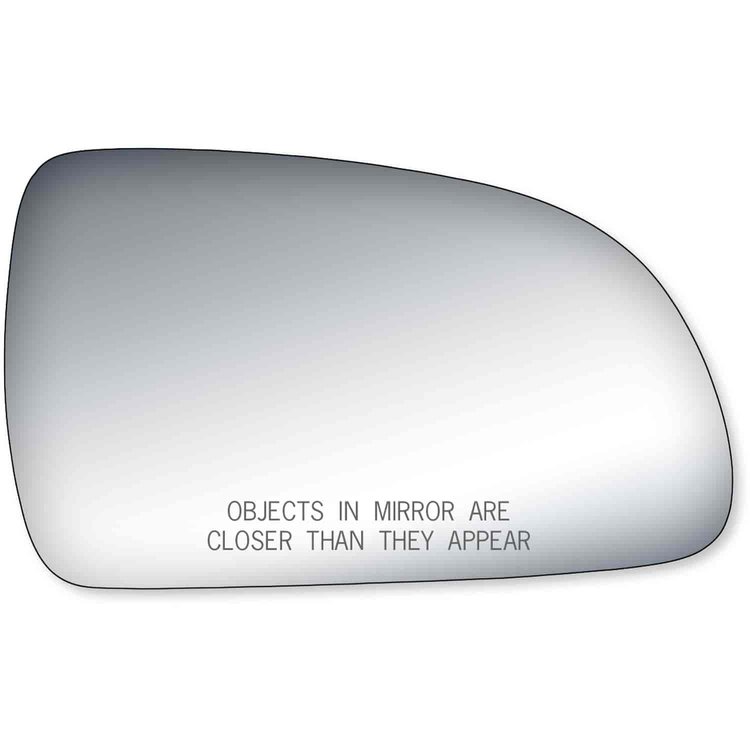 Replacement Glass for 06-10 Sonata 3.3L the glass measures 4 1/4 tall by 7 1/4 wide and 8 diagonally