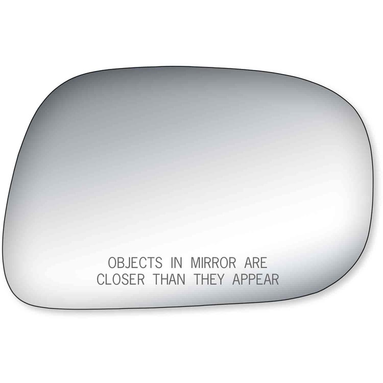 Replacement Glass for 02-06 Camry Sedan US Built the glass measures 4 1/4 tall by 6 1/2 wide and 7 d