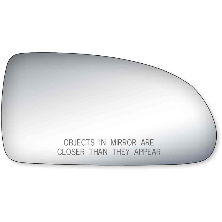 Replacement Glass for 07-10 Elantra Sedan the glass measures 3 13/16 tall by 7 7/16 wide and 7 15/16