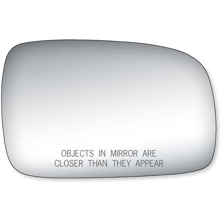 Replacement Glass for 03-09 Sorento the glass measures 4 5/8 tall by 7 3/16 wide and 7 3/4 diagonall