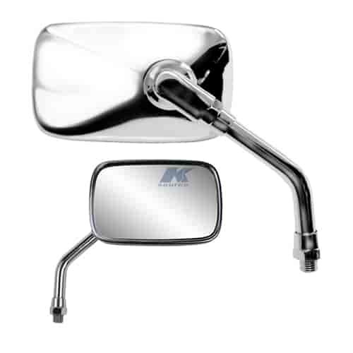 Mini-chrome rectangle Yamaha reverse thread RH