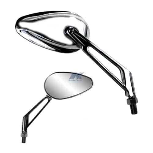 New X-treme chrome short billet stem universal teardrop
