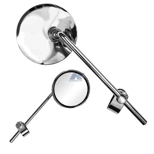 Clamp-on long stem triple nickel chrome LH or RH