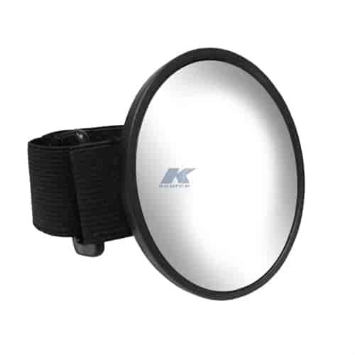 Round hand mirror