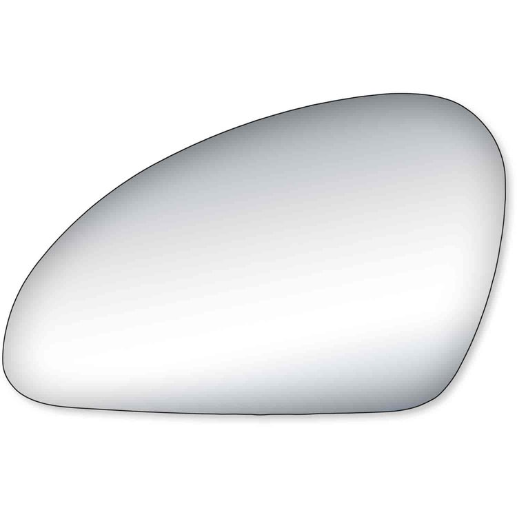 Replacement Glass for 97-02 Escort; 97-02 Tracer the glass measures 3 13/16 tall by 6 wide and 6 3/8