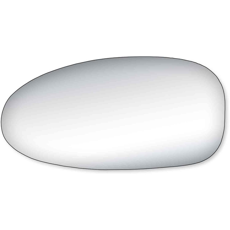 Replacement Glass for 97-02 S Series Coupe the glass measures 3 15/16 tall by 8 wide and 7 7/8 diago