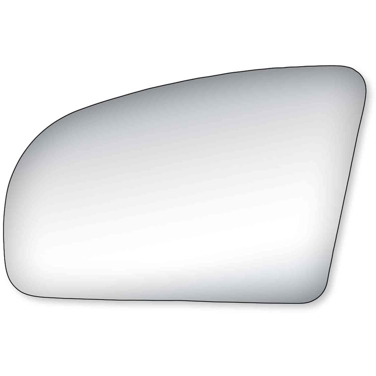Replacement Glass for 90-94 Excel Sedan the glass measures 4 1/8 tall by 6 1/4 wide and 7 diagonally