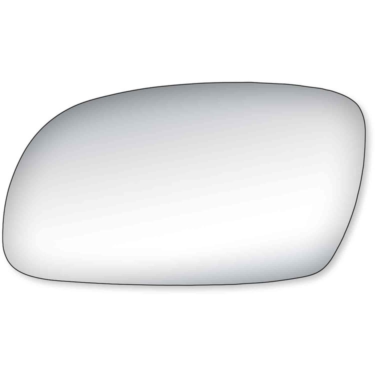 Replacement Glass for 95-99 Accent Sedan the glass measures 3 3/4 tall by 6 3/4 wide and 7 1/8 diago