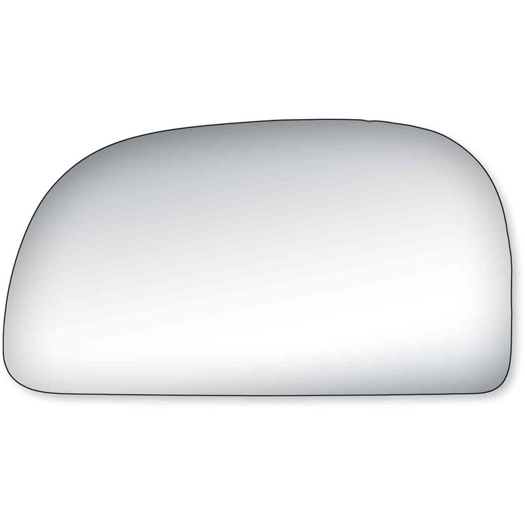 Replacement Glass for 93-94 Colt; 93-96 Mirage the glass measures 3 5/8 tall by 6 13/16 wide and 7 d