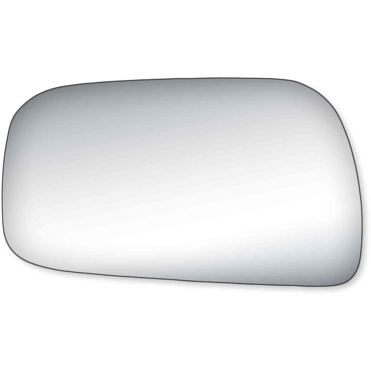 Replacement Glass for 92-96 Camry Sedan the glass measures 4 tall by 7 1/16 wide and 7 1/2 diagonall