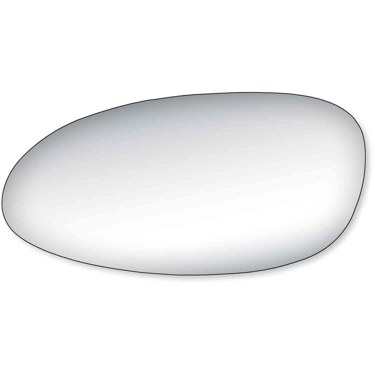 Replacement Glass for 05-09 Allure; 05-09 La Crosse the glass measures 4 tall by 8 1/8 wide and 8 3/