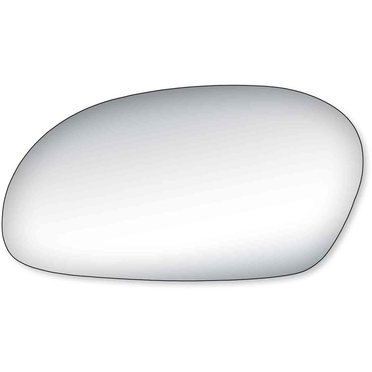 Replacement Glass for 00-07 Taurus non-foldaway ; 00-07 Sable Sedan the glass measures 3 6/8 tall by