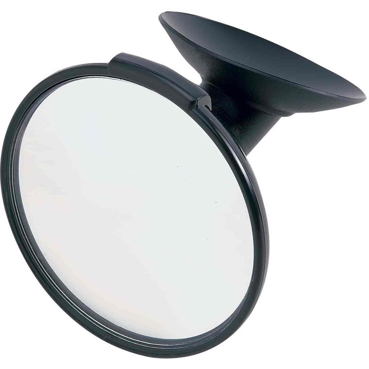 Baby Monitor Mirror Rear Seat Monitor 3 Round Suction Cup Mount Fully Adjustable Allows view of backseat.