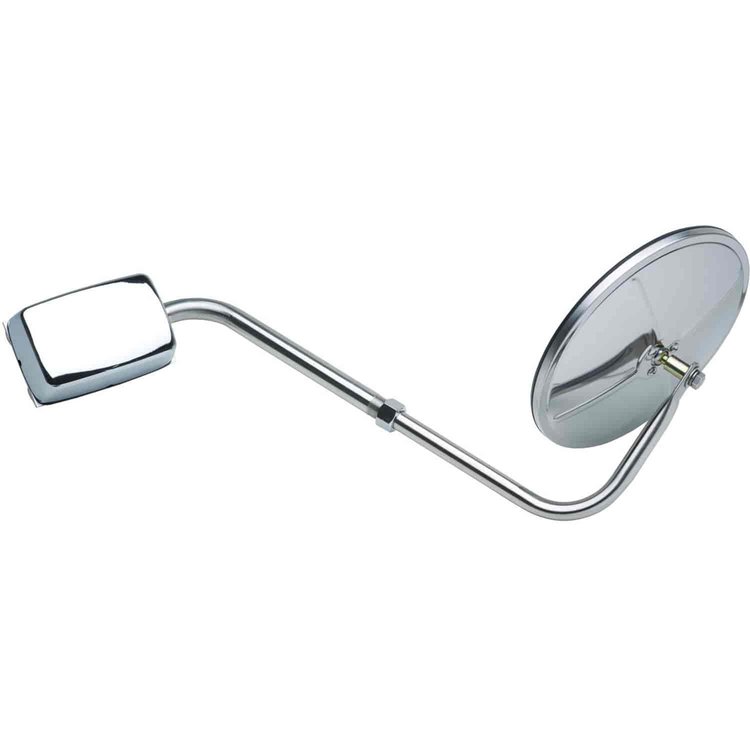 Hood Mount Mirror Kit Hood mounted assembly kit with 8 1/2 convex mirror Hood Mount Includes both st