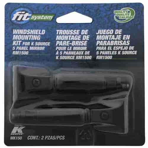 MK150 Windshield Mirror Mounting Brackets for RM1500 [Pair]