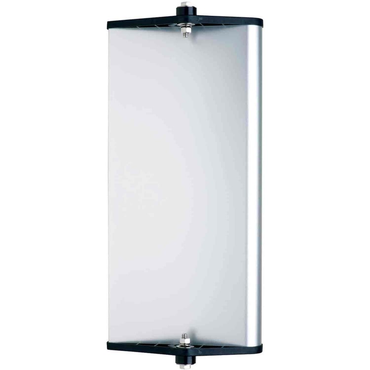 Replacement West Coast Mirror head HD repl head flange mount 7x16 alum Easy bolt on installation Flange Mount Aluminum.