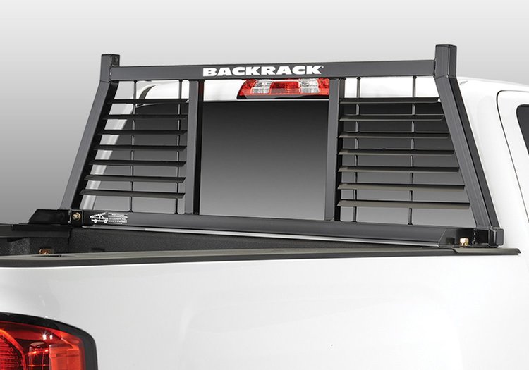 Half Louvered Rack, Fits Select GM Silverado/Sierra; Ford F-150; Nissan Titan; Toyota Tundra; D/W Series; Ram w/o RB Trucks
