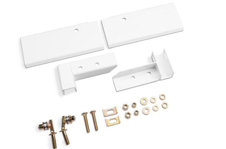 Standard No Drill Installation Kit, Gen 1 Ford Maverick, White