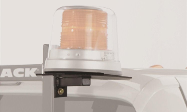 Utility Light Bracket, Universal Fitment, 10.5 in. Base, Right/Passenger Side