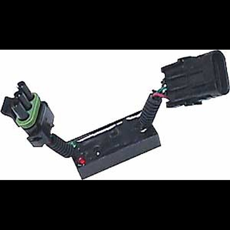 GM Weatherpack Connector 3.8/5.0/5.7L pre-92, w/Black Wire in Right Side Port