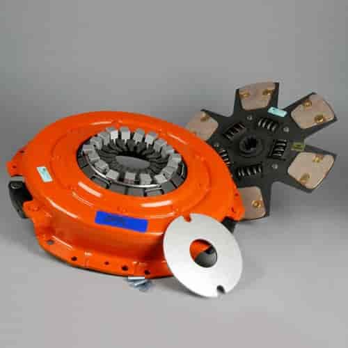 DFX Clutch Kit Includes Pressure Plate, Disc, Bolts, Dowel Pins, Shims and Bleed Kit