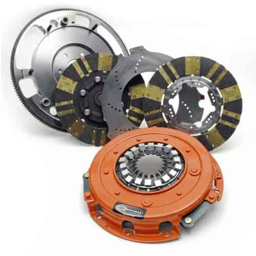 DYAD Clutch Kit Includes Pressure Plate, Discs, Floater, Flywheel, Bolts, Alignment Tool and Pilot Bearing