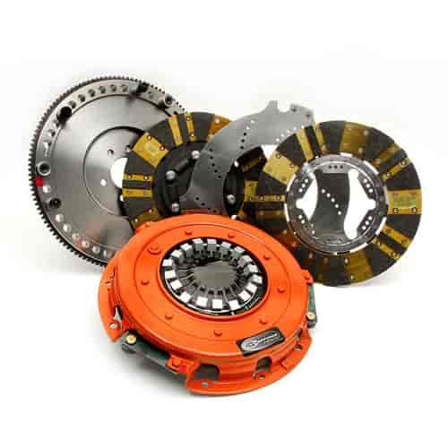 DYAD Clutch Kit Includes Pressure Plate, Discs, Floater, Flywheel, Bolts and Alignment Tool