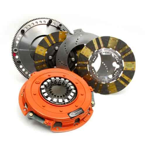 DYAD Clutch Kit Includes Pressure Plate, Discs, Floater, Flywheel, Bolts, Alignment Tool