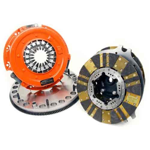 DYAD Clutch Kit Includes Pressure Plate, Discs, Floater, Flywheel, Bolts, Alignment Tool and Pilot Bearing