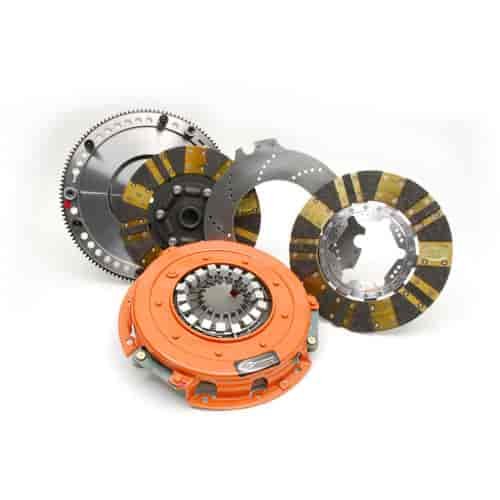 DYAD Clutch Kit Includes Pressure Plate, Discs, Floater, Flywheel, Bolts and Alignment Tool