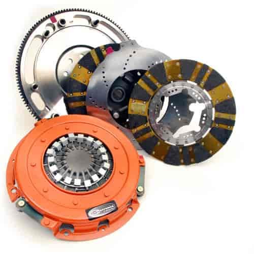 DYAD Clutch Kit Includes Pressure Plate, Discs, Floater, Flywheel, Bolts, Alignment Tool and Pilot Bearing