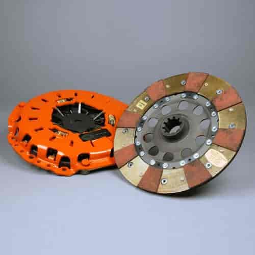 Dual Friction Clutch Includes Pressure Plate & Disc