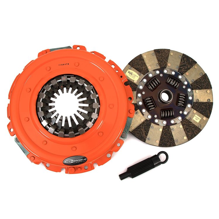 Dual Friction Clutch Includes Pressure Plate and Disc