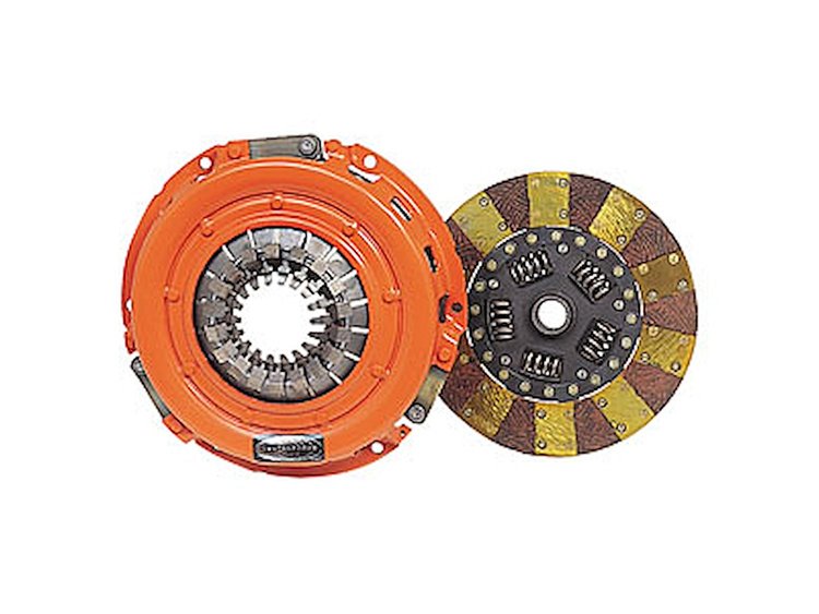 Dual Friction Clutch Includes Pressure Plate and Disc