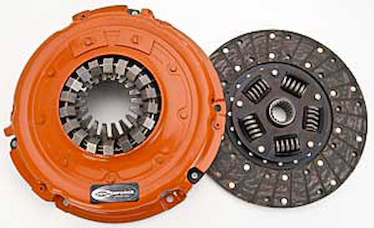 Dual Friction Clutch Includes Pressure Plate and Disc