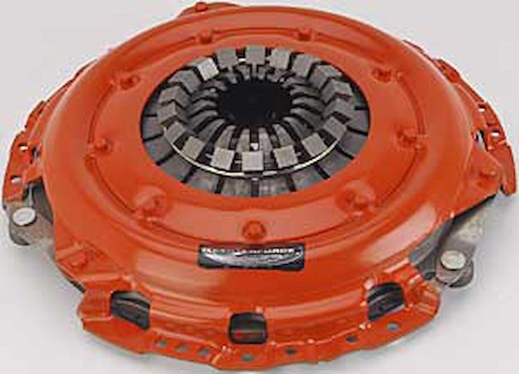 Dual Friction Clutch Includes Pressure Plate and Disc