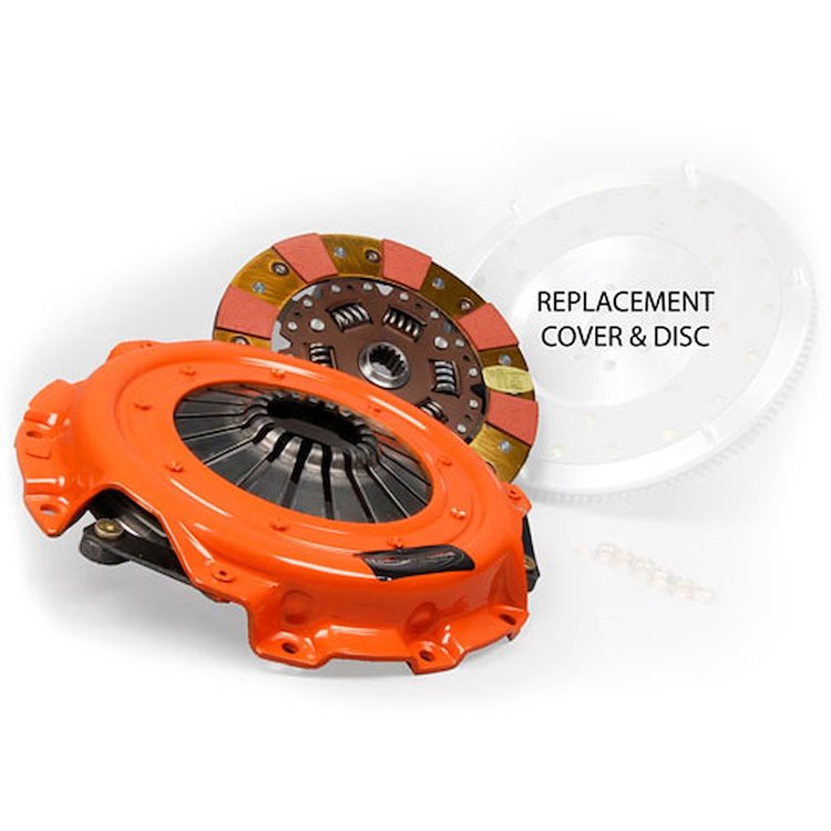 Dual Friction Clutch Includes Pressure Plate & Disc