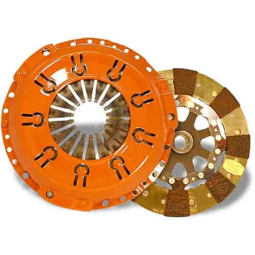 Dual Friction Clutch Includes Pressure Plate & Disc