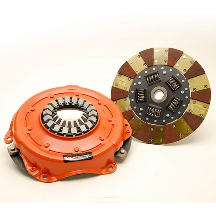 Dual Friction Clutch Includes Pressure Plate and Disc