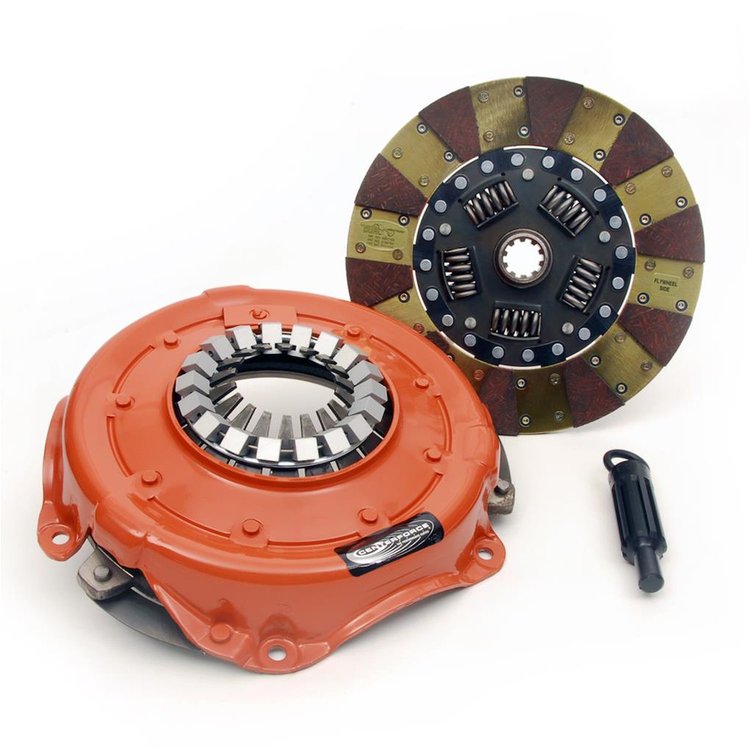 Dual Friction Clutch Includes Pressure Plate & Disc
