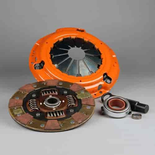 Dual Friction Clutch Includes Pressure Plate, Disc, Throwout Bearing, Pilot Bearing, & Alignment tool