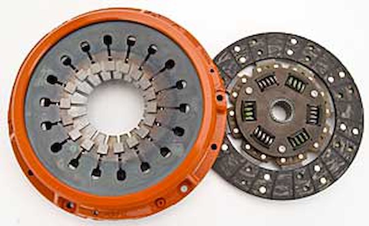 Dual Friction Clutch Includes Pressure Plate & Disc