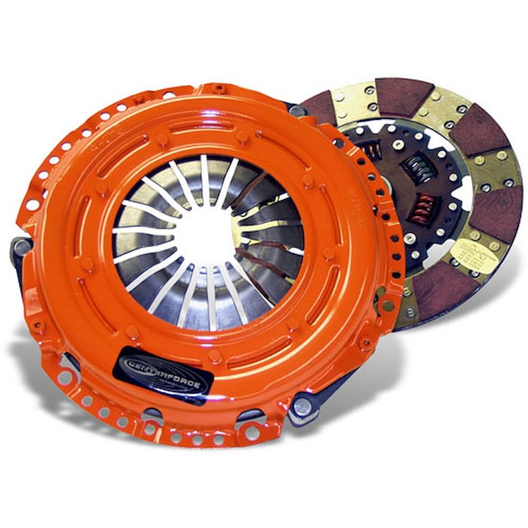 Dual Friction Clutch Includes Pressure Plate & Disc