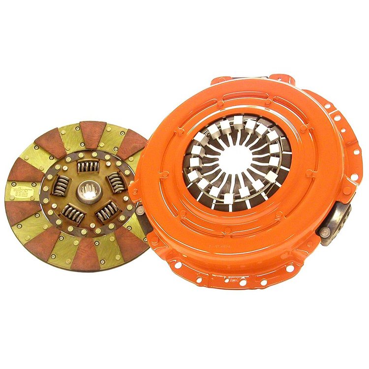 Dual Friction Clutch Includes Pressure Plate & Disc